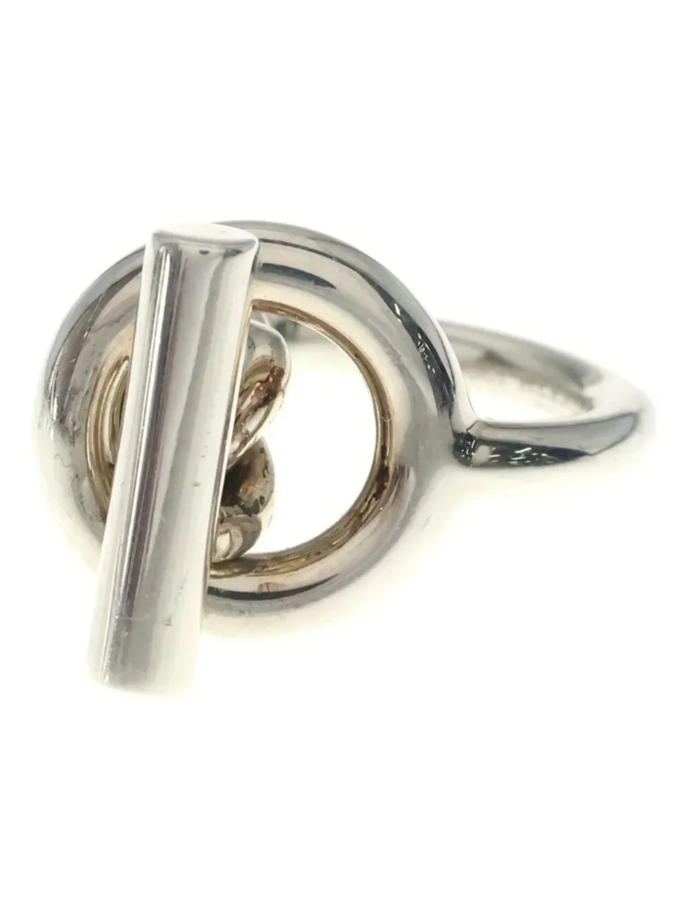 Hermes Croisette Ring Silver